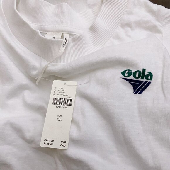 Anthropologie Gola x Anthropologie Sun's Out Mini Dress size XL new nwt ivory - Picture 2 of 5